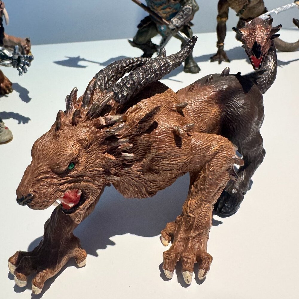 Fantasy Warrior Creature Figurine Set – Lot of 7